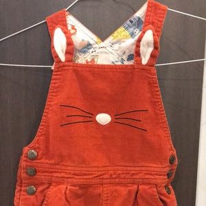 Mini Boden Roald Dahl Fox overalls 5-6